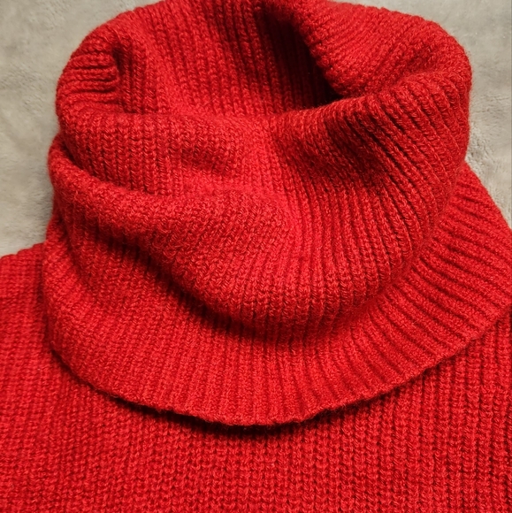 Wilfred Crop Red Turtleneck - Picture 3 of 4